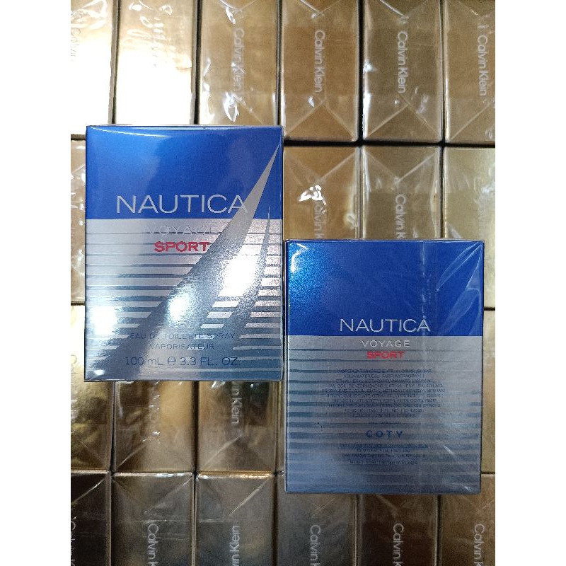 Nautica Voyage Sport Eau De Toilette Spray 100ml 3.4 Oz for Men