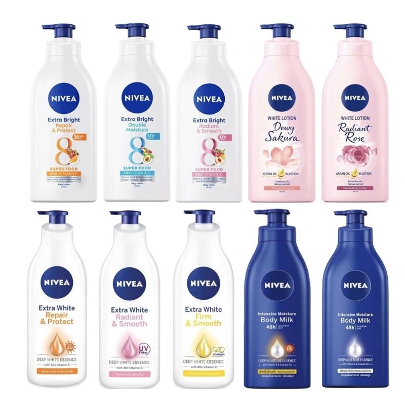 นีเวีย NIVEA Extra White Lotion โลชั่นนีเวีย โลชั่นบำรุงผิว