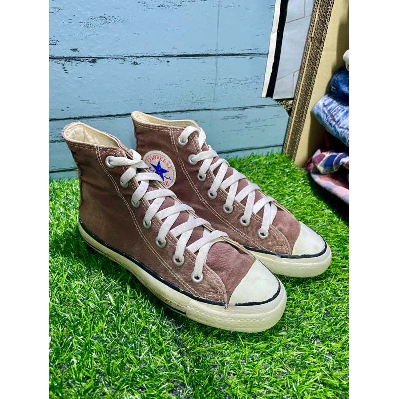 Converse Chuck Taylor Chocolate 1980’s Made in USA.🇺🇸