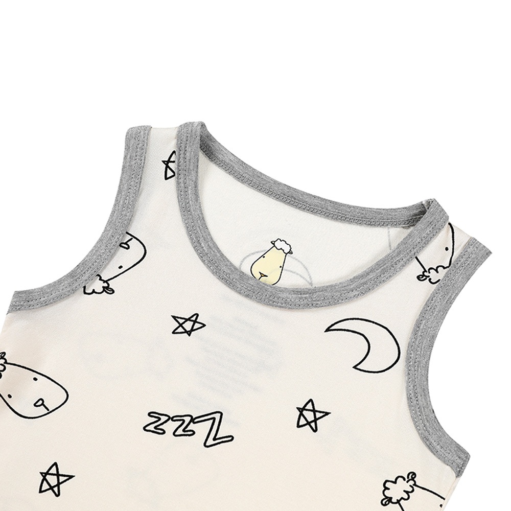 Baa Baa Sheepz فانيلة أطفال خيزران Plus ‏Sweet Dreams — صورة 6