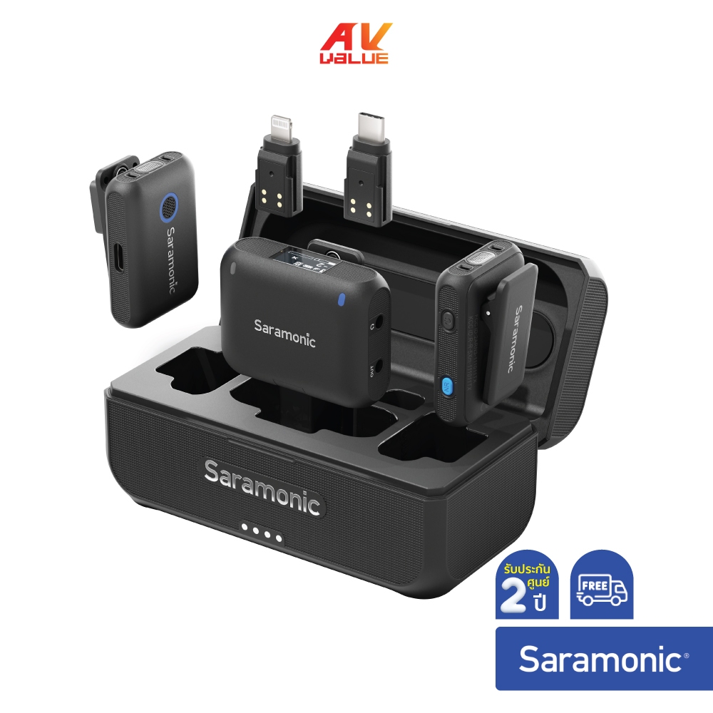 Saramonic Blink500 B2+ - 2-Person Wireless Clip-On Microphone System