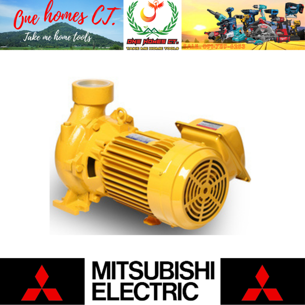 MITSUBISHI ปั๊มหอยโข่ง 3HP 3เฟส รุ่น WCM-2205-T # ออก..ใบเสร็จ-ใบกำกับภาษี..ได้ครับ..