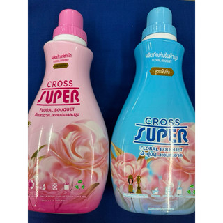 น้ำยาซักผ้า น้ำยาปรับผ้านุ่ม ครอสซุปเปอร์ Crosssuper ขนาด 900 cc/800 cc (สินค้าขายดี) ใช้ซักผ้า ปรับผ้านุ่มได้หลายประเภท