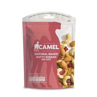 Camel Nutty Berries คาเมล ถั่วอบผสมเบอร์รี่ 150 กรัม
