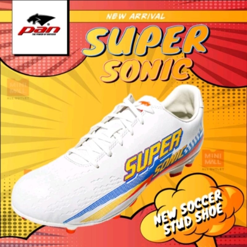 (PANลิขสิทธิ์💯)ไซส์ 39-45 รองเท้าฟุตบอล/สตั๊ด PAN Super Sonic Comic S
