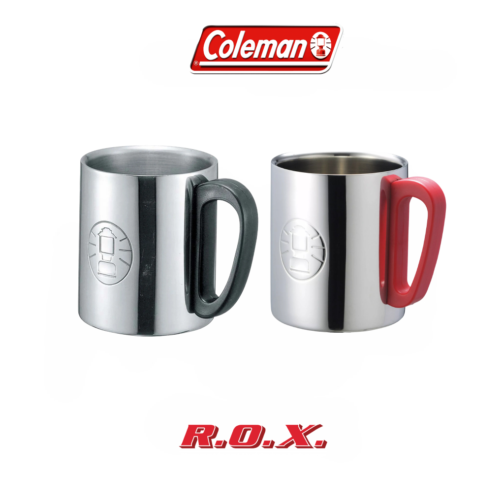 COLEMAN JP DOUBLE STAINLESS MUG 300 แก้วน้ำแคมป์ปิ้ง