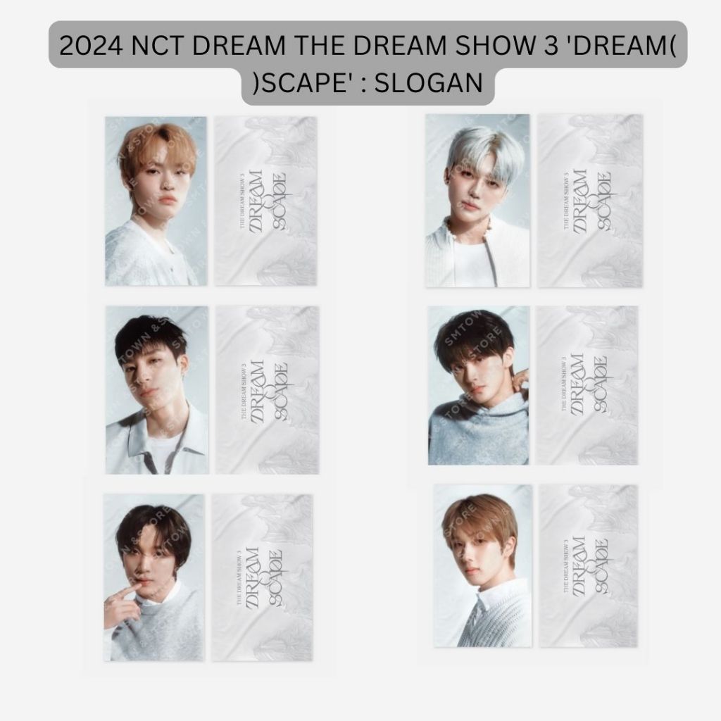 พร้อมส่ง 2024 NCT DREAM THE DREAM SHOW 3 'DREAM( )SCAPE' SLOGAN สโลแกน