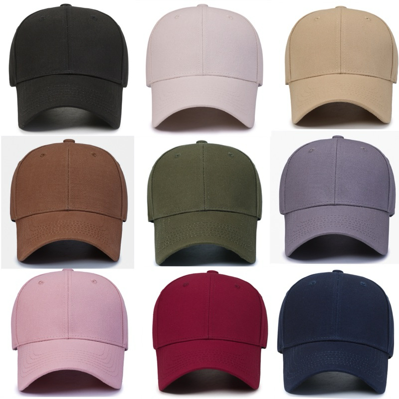 (EC) หมวกแก๊ป กันแดด capสีพื้น