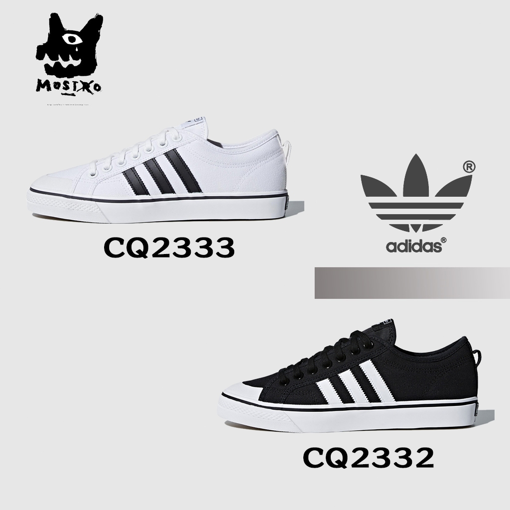 สินค้าของแท้ Adidas originals NIZZA Nizza CQ2333 / CQ2332 Sports shoes