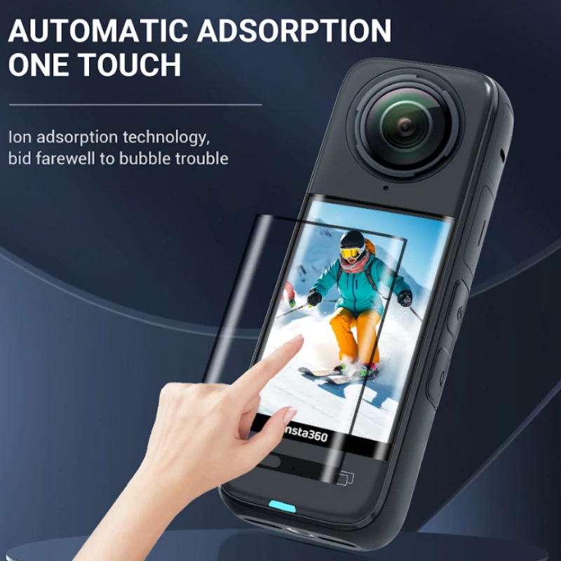 CYNOVA Insta360 X5 / X4 Tempered Glass Screen Protector thumbnail 4