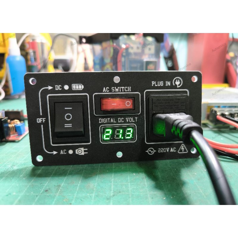 New ชุดไฟ2ระบบ DC/AC สวิทซ์ดิจิตอล - รูปที่ 2