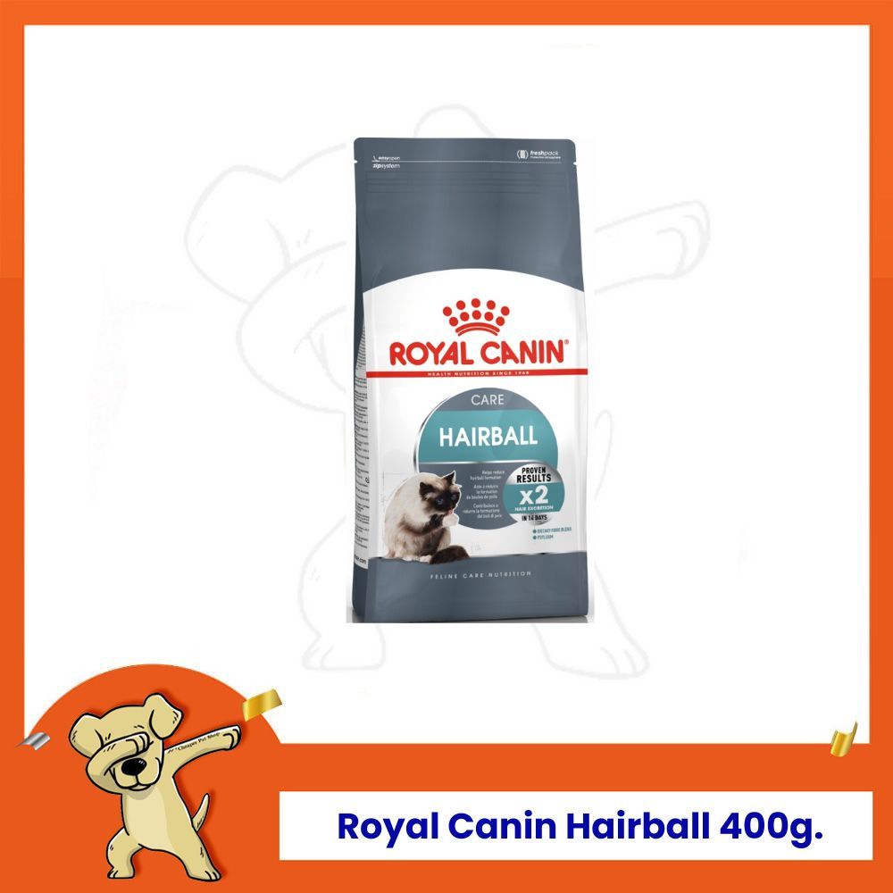 [Cheaper] Royal Canin Hairball 400g อาหารแมว โรยัลคานิน สูตรกำจัดก้อนขน ขนาด 400 กรัม