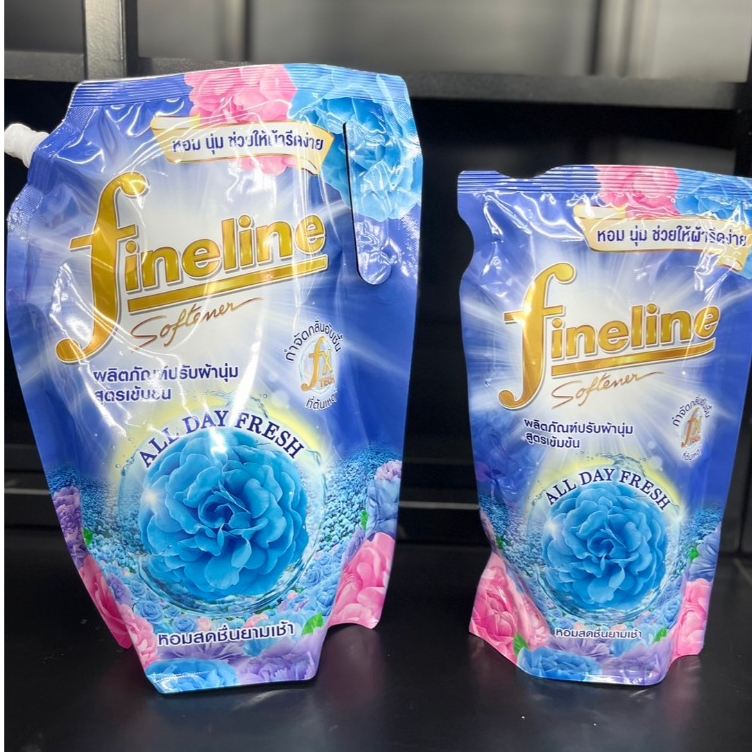 Fineline น้ำยาปรับผ้านุ่มออเดย์เฟรช สูตรเข้มข้น  กลิ่น มอร์นิ่งเฟรช  มี 2 ขนาด 450-1150 มล.