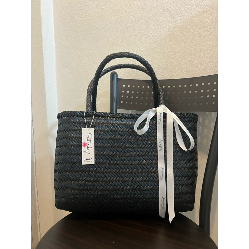 ใหม่💓new with tag* กระเป๋าสานด้วยกระจูด จาก saturday_th