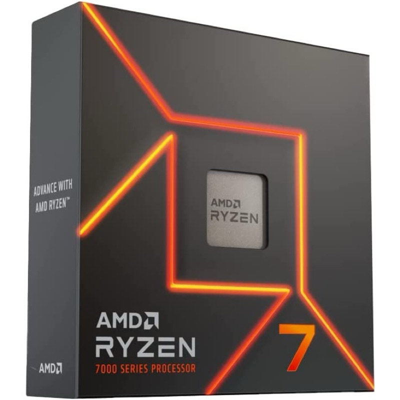 CPU (ซีพียู) AM5 AMD RYZEN 7 7700X (5.40GHz) 8C/16T R7 7700X ประกันศูนย์ พร้อมส่ง