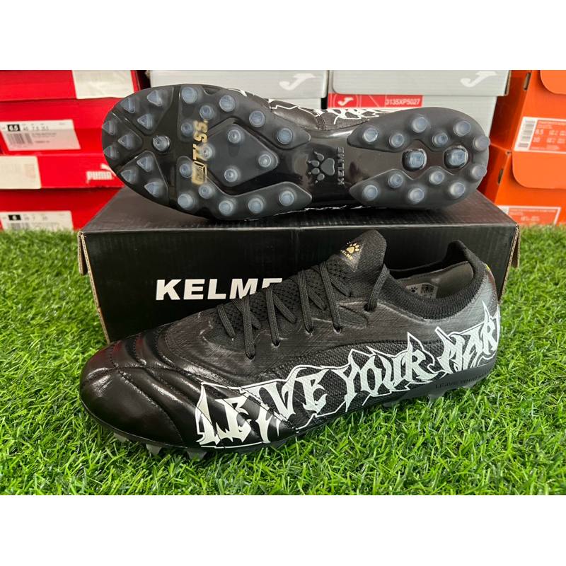 สตั๊ด รองเท้าฟุตบอล (เคลเม่) Kelme X TLSS MG ตัวท๊อป หนังจิงโจ้