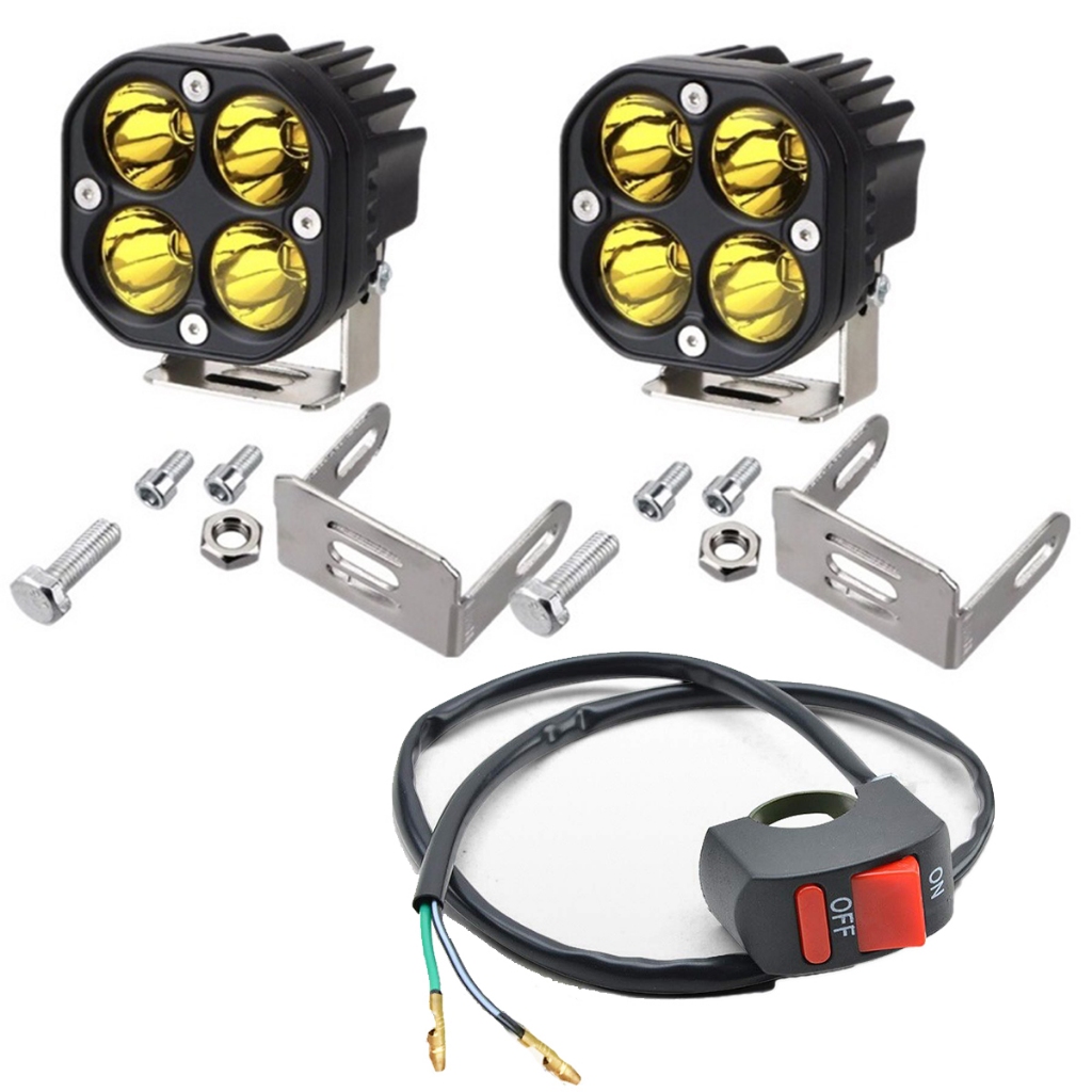 รถมอเตอร์ไซค์ทั่วไปไดรเวอร์ไฟ LED งานไฟ -ชนิดไฟขนาดเล็กกันน้ำไฟไฟ FOG ไฟ LED