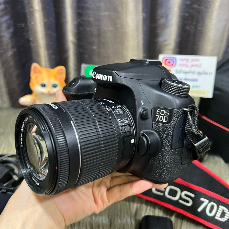 Canon EOS 70D Wifi +เลนส์ 18-55mm