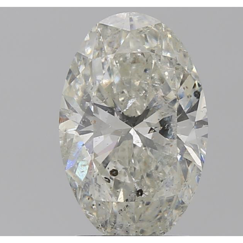 เพชรธรรมชาติ 2.01 ct I SI2 - Oval cut NATURAL DIAMOND (IGI Certified)