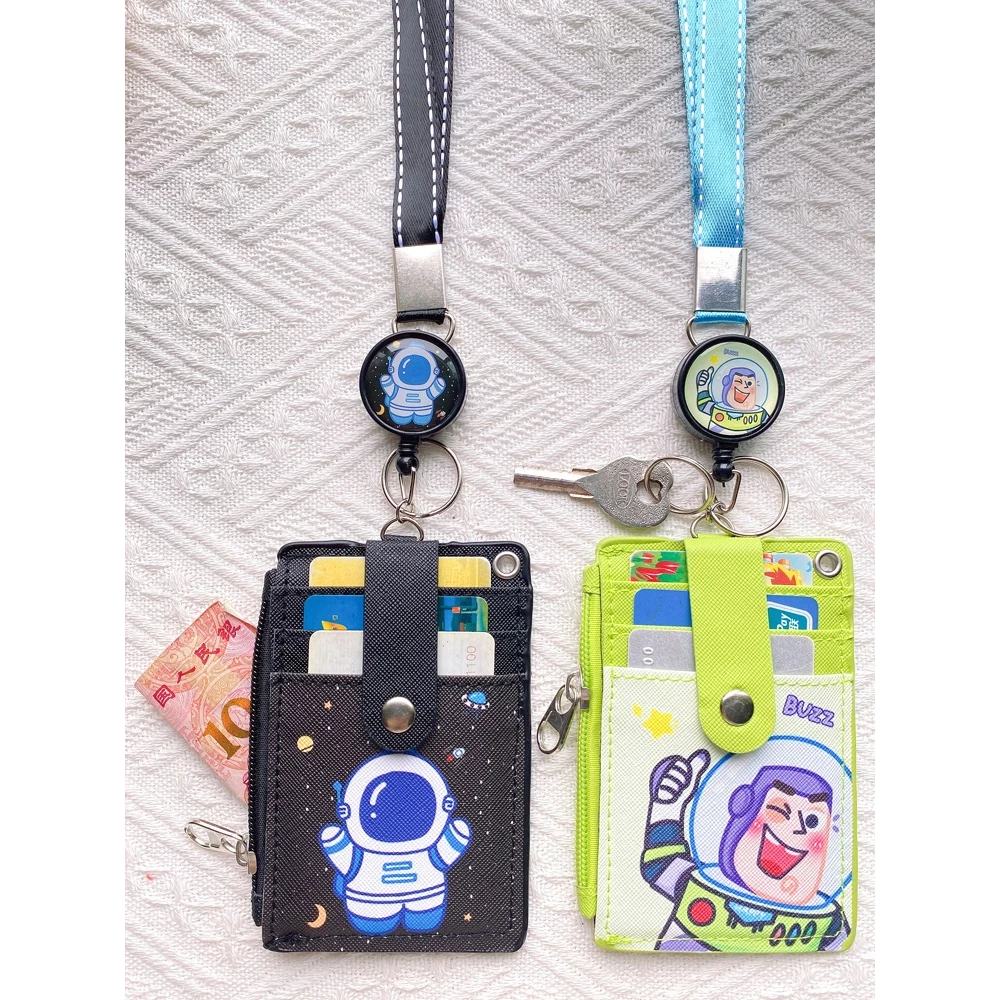 [📣ส่งจาก กทม.] [แบบ3ช่องมีโยโย่] ป้ายใส่บัตรพนักงานลายการ์ตูน