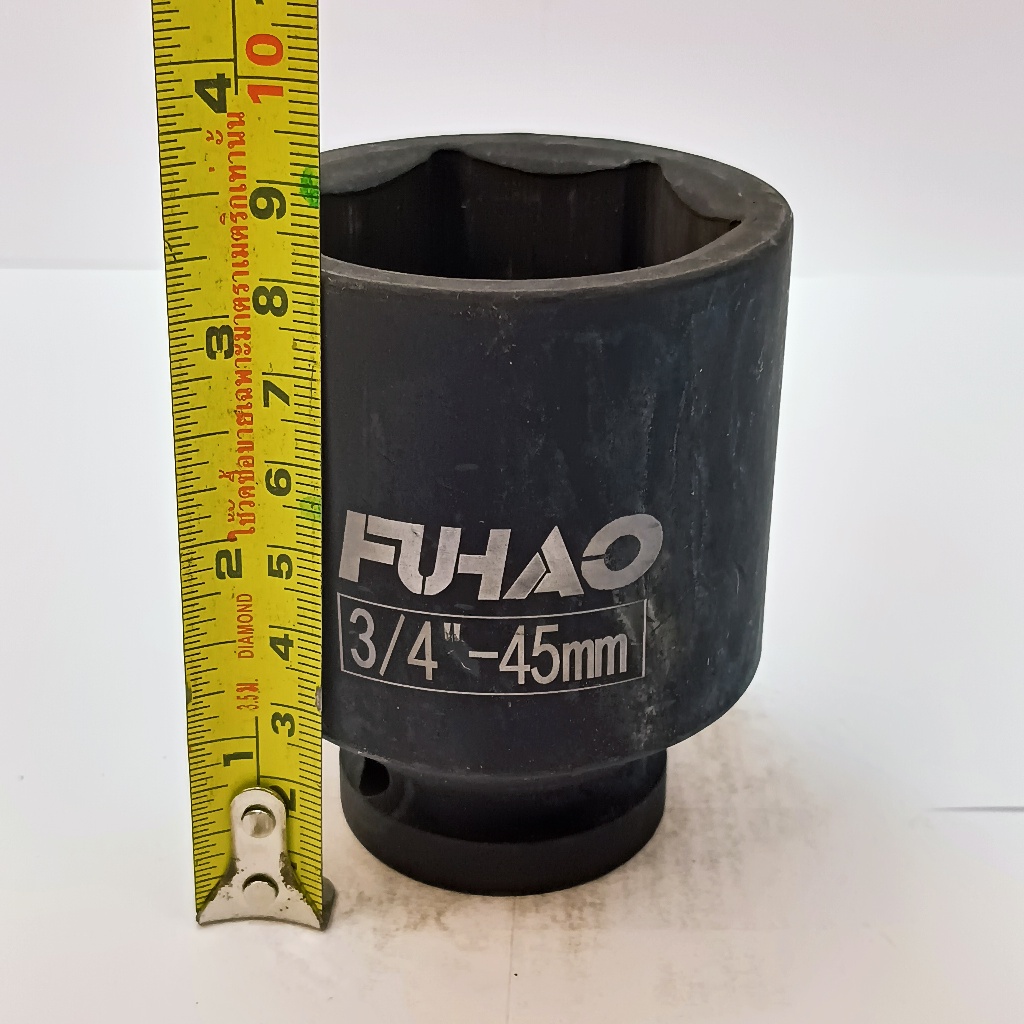 ลูกบล็อก ลูกบล็อกยาว บล็อกลม 3/4"(6หุน) เบอร์ 45 มม. รุ่นงานหนัก (IMPACT SOCKET)