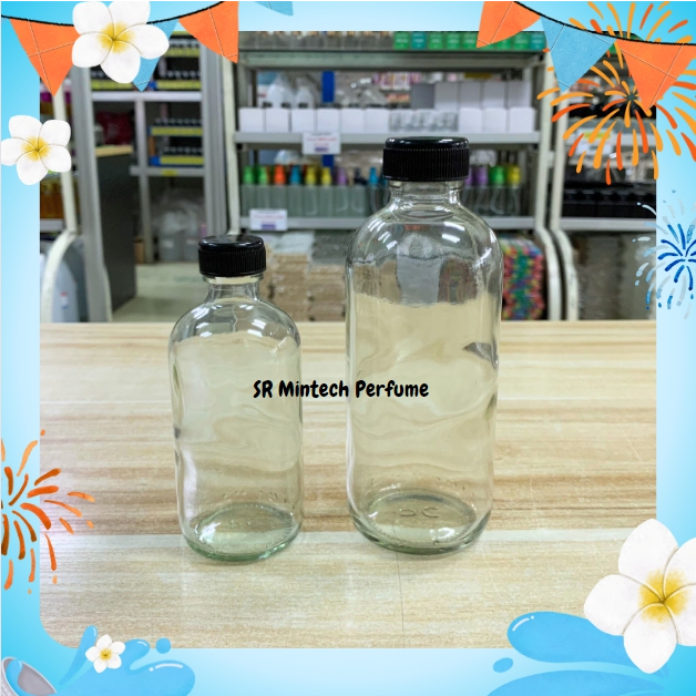 ขวดแก้วใส ขนาด 120/250ml