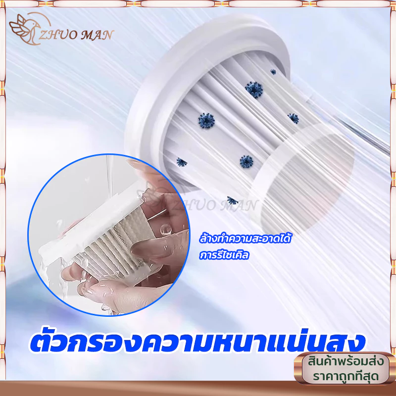 เครื่องดูดฝุ่นมินิไร้สาย แบบมือถือพกพา 5000Pa ดูดฝุ่นในรถยนต์ thumbnail 10