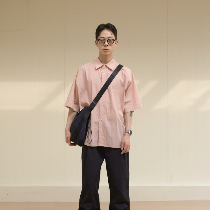SPACEBOY //  large crossbody bag  กระเป๋าสะพายข้าง Nylon (02)