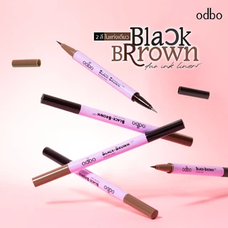 ODBO BLACK-BROWN DUO INK LINER OD3016