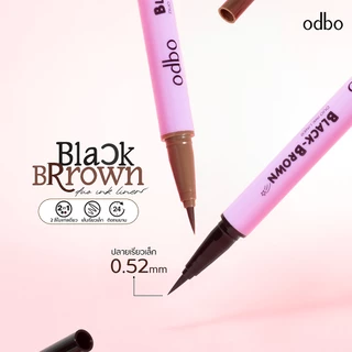 ODBO BLACK-BROWN DUO INK LINER OD3016