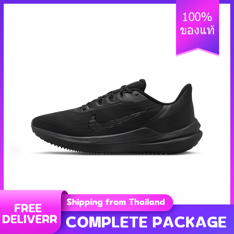 รองเท้าผ้าใบผู้ชาย Nike Zoom Winflo 9 Running Shoes DD6203 - 002 The Same Style In The Store