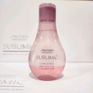 Shiseido Sublimic Luminoforce Brilliance Oil 100ml ออยล์ดูแล…