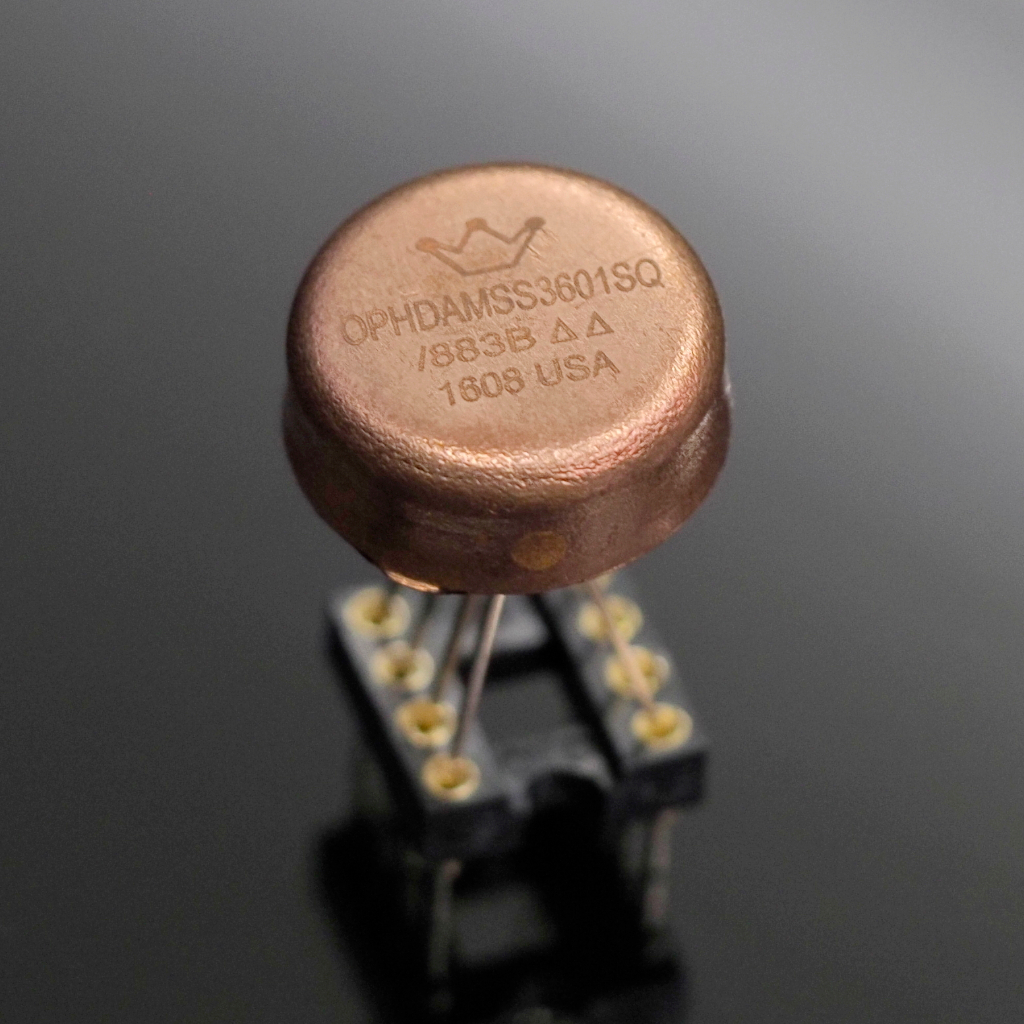 Single OP-AMP ออปแอมป์   HDAM SS36021Q/883B ตัวถังทองแดง ผลิตที่ U.S.A. เสียงเทพขั้นสุด ของแท้ พร้อมส่ง