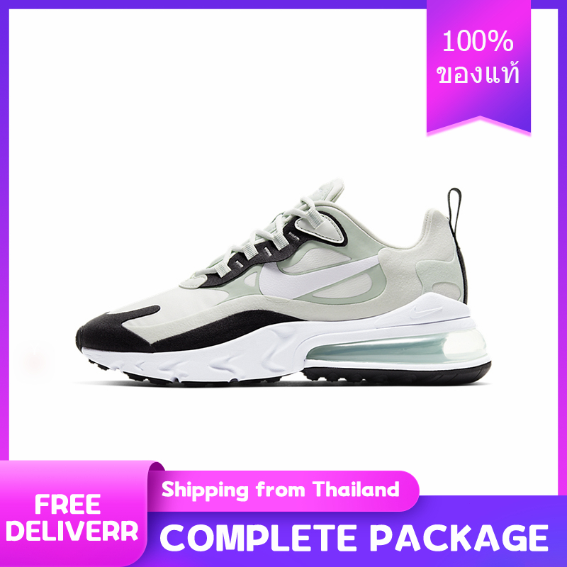 รองเท้าผ้าใบผู้ชาย Nike Air Max 270 React Running Shoes CI3899 - 001 The Same Style In The Store