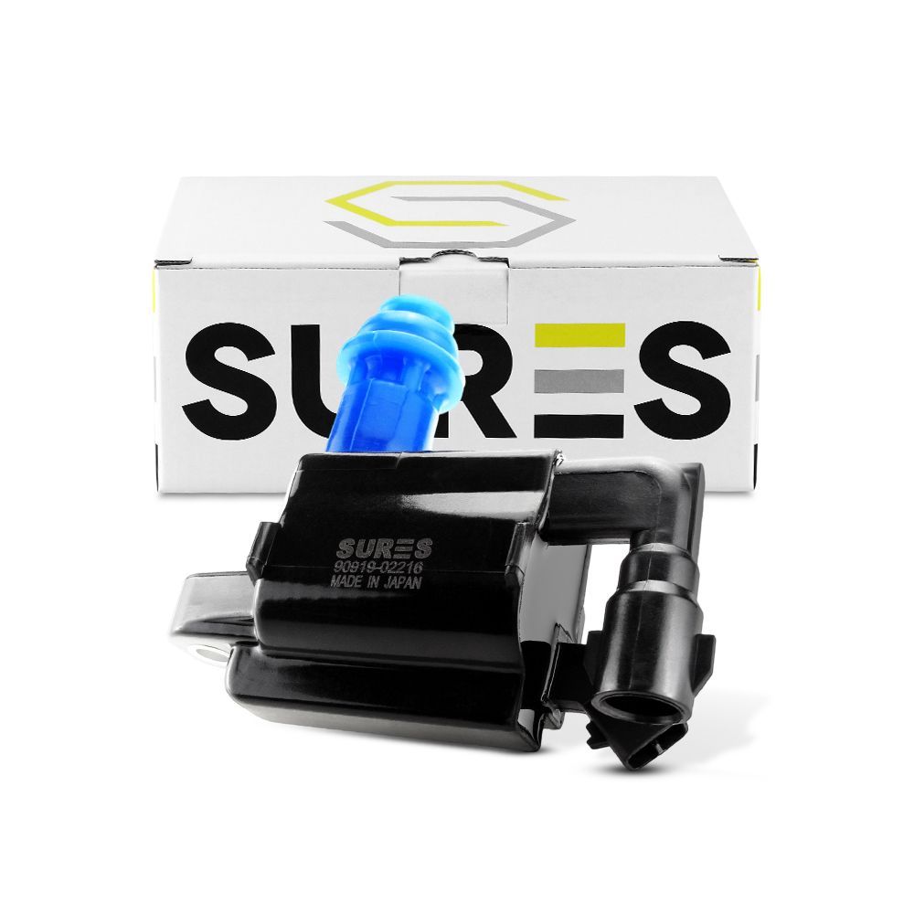 คอยล์จุดระเบิด TOYOTA 1JZ-GE / 2JZ-GE VVTI - SURES SCT-036 - คอย โตโยต้า เครื่องเจ  90919-02216
