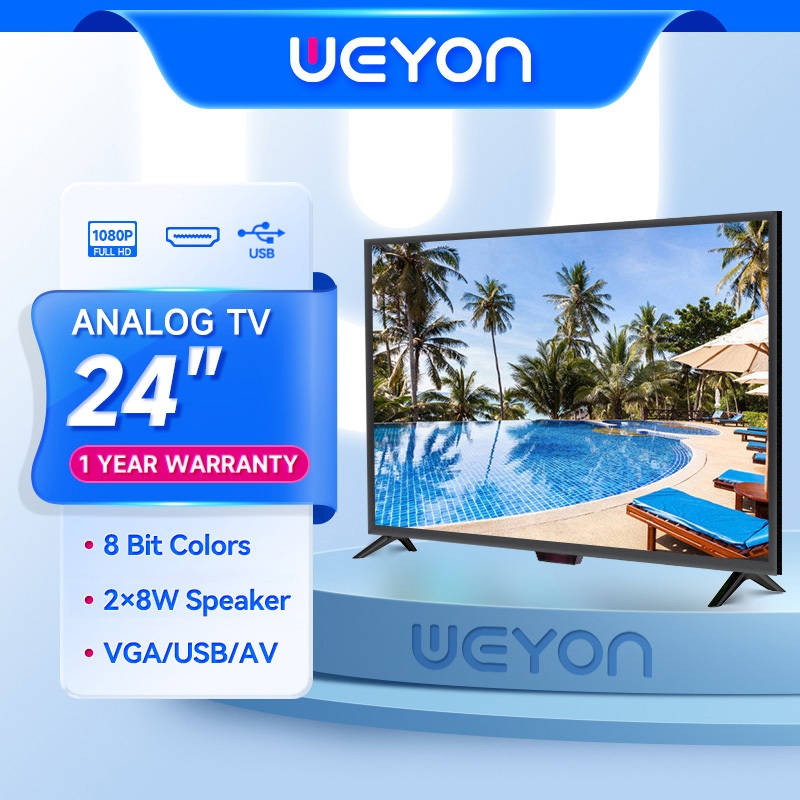 ทีวี WEYON Full HD LED TV 24 นิ้ว รุ่น GLSU24E