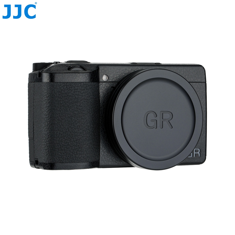 JJC Lens Cap ฝาปิดเลนส์โลหะ สำหรับกล้อง Ricoh GR lll GR3x GR3 GR2 อุปกรณ์เสริมกล้อง LC-GR3