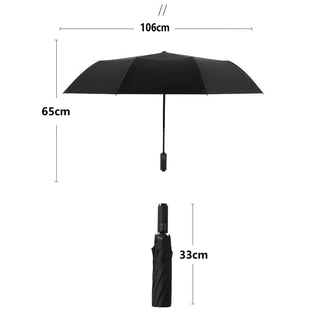 RAYPAL ร่มอัตโนมัติ ร่มกันฝนกันแดดกัน UV สีพื้น ทันสมัย พกพาสะดวก น้ำหนักเบา Umbrella ระบบเปิด ปิดออโต้ NO:UV24
