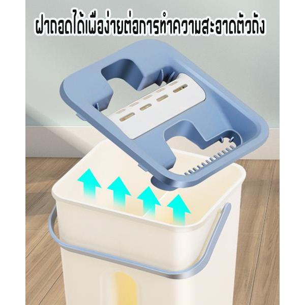 Sp 🛵🛵ไม้ถูพื้นพร้อมถัง รีดน้ำได้ <ไม่ระบุสี> รุ่น mop2 - รูปที่ 5