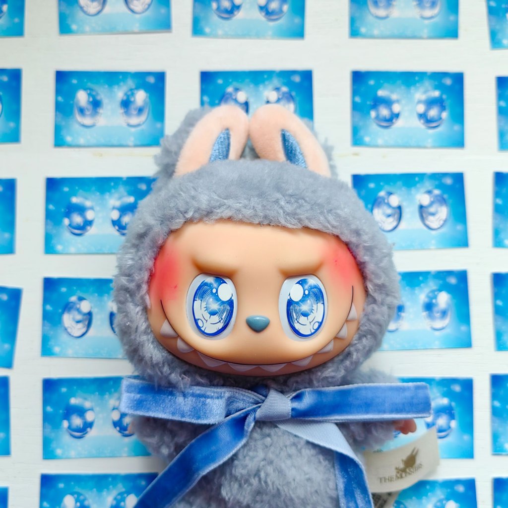 PLAYPERDOLL Sticker แปะตา Labubu macaron รุ่นStardust ขายเป็นเซ็ต 3 คู่ สินค้าผลิตเองพร้อมจัดส่งในไทย Versionใหม่