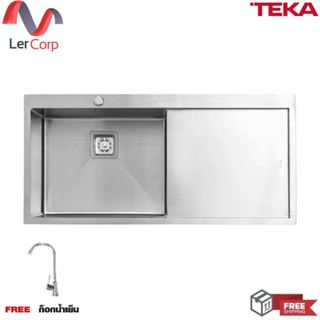 (Teka) อ่างล้างจาน 1 หลุม 1 ที่พัก ติดตั้งบนเคาน์เตอร์ รุ่น …