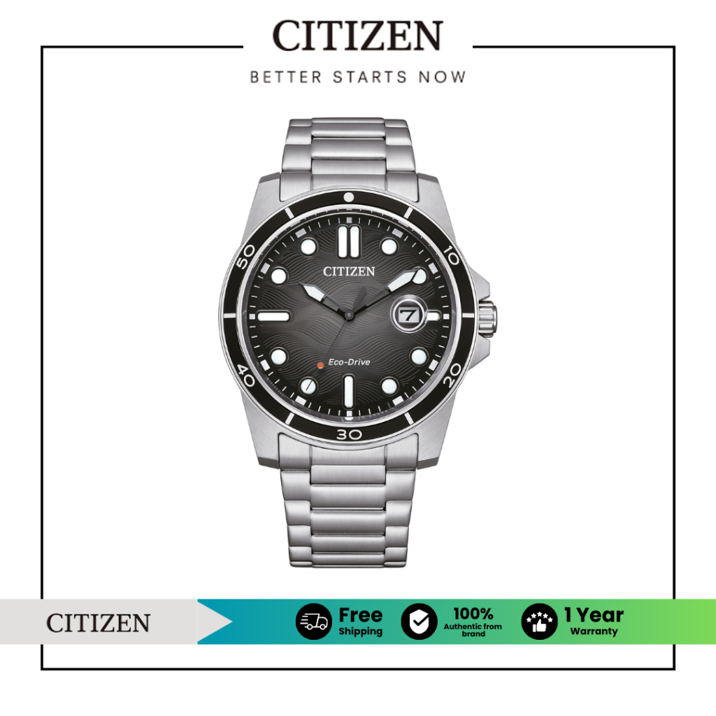 CITIZEN Eco-Drive AW1816-89E Men's Watch ( นาฬิกาผู้ชายพลังงานแสง )
