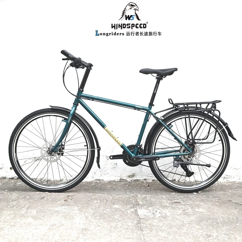 เฟรมจักรยานทัวร์ริ่ง Windspeed LONGRIDERS IV Touring Classic ล้อ 26" รองรับทั้งระบบวีเบรคและดิสเบรค คุณภาพ ราคาย่อมเยา thumbnail 10