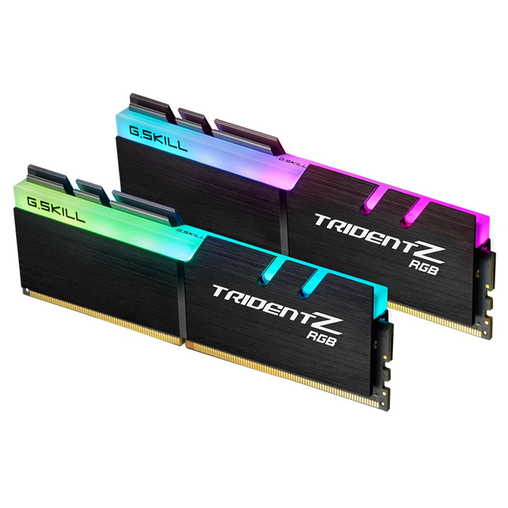 16GB (8GBx2) DDR4 3200MHz RAM G.SKILL TRIDENT Z RGB (F4-3200C16D-16GTZR) มือสองประกัน LT