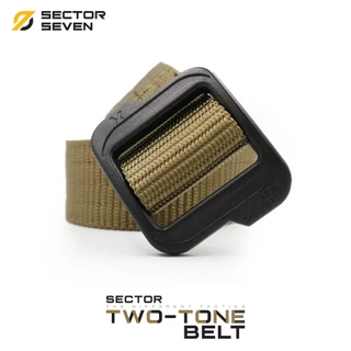 เข็มขัด SECTOR SEVEN ทูโทนดำ-ทราย (หัวสีดำ)