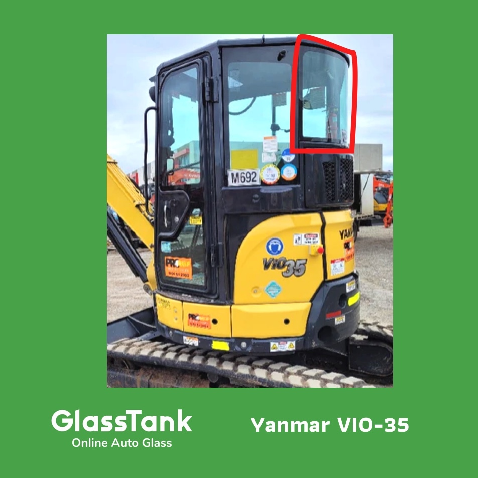 กระจกหลัง 2ชั้น ยันม่าร์ Yanmar VIO-35