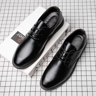 รองเท้าคัชชูหนังขัดมันชาย สีดำ Footniks พื้นเย็บส้นมีรองพื้น รุ่นสุดฮิต รุ่น 12-0001 / 12-0002