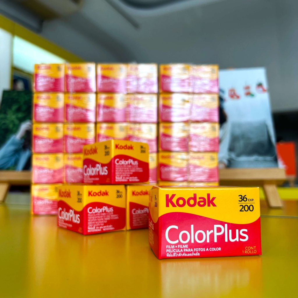 ฟิล์มสี Kodak COLORPLUS 200 ถ่ายได้ 36 รูป หมดอายุ 12/2025
