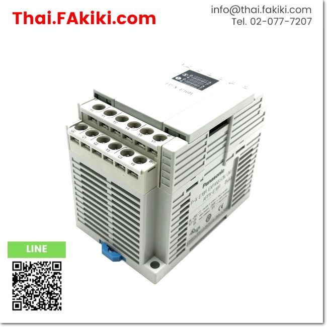 มือสองพร้อมส่ง, (C)Used, AFPX-E16R PLC I/O Module, โมดูล PLC I/O สเปค Ver.2.1, PANASONIC (66-008-711