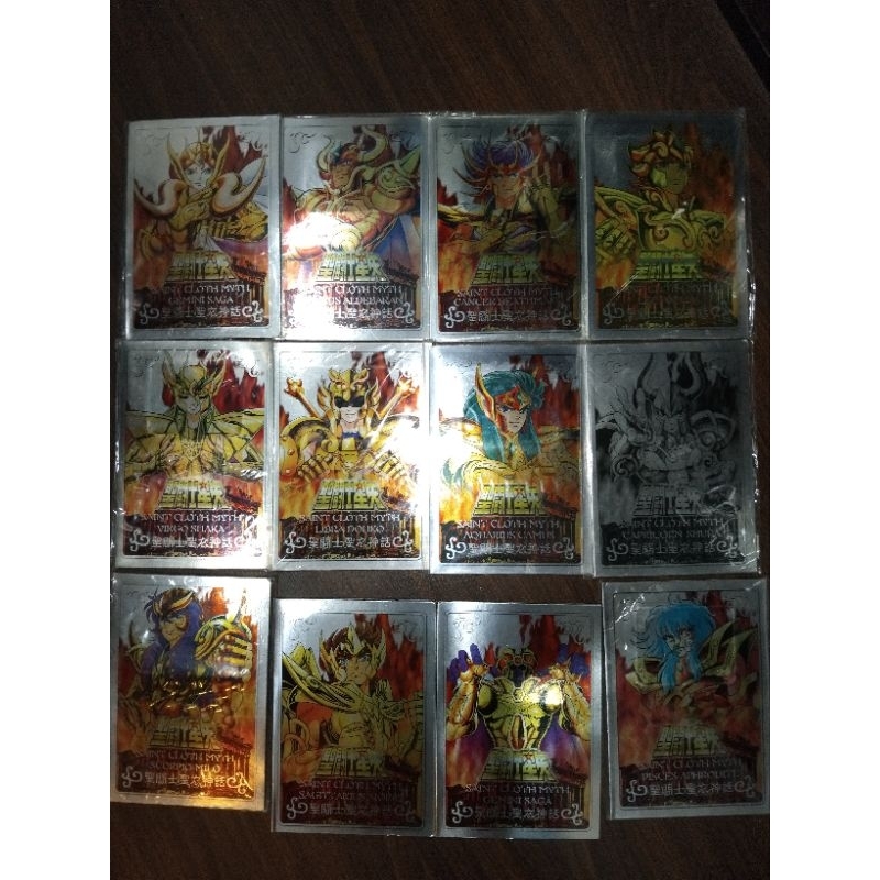 saintsaiya metal plate cloth myth+gold cloth mythology special book